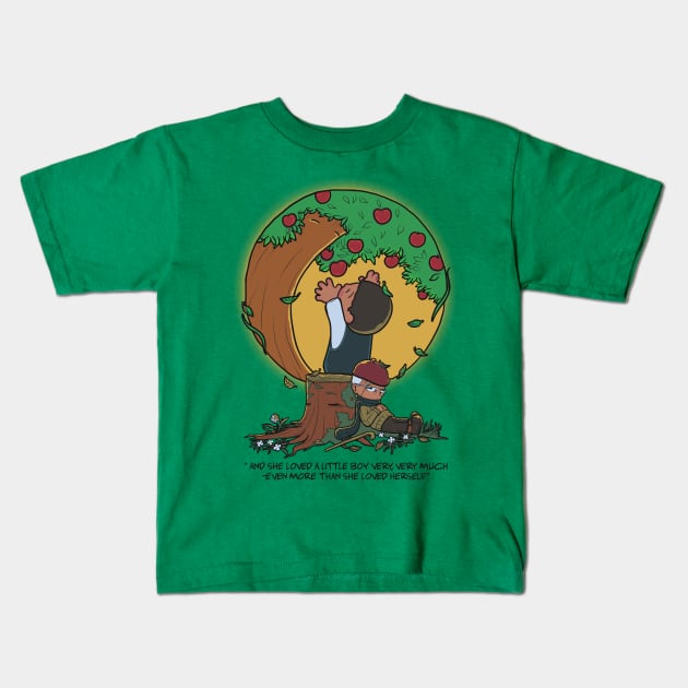 The Giving Tree Kids T-Shirt by mohymochi